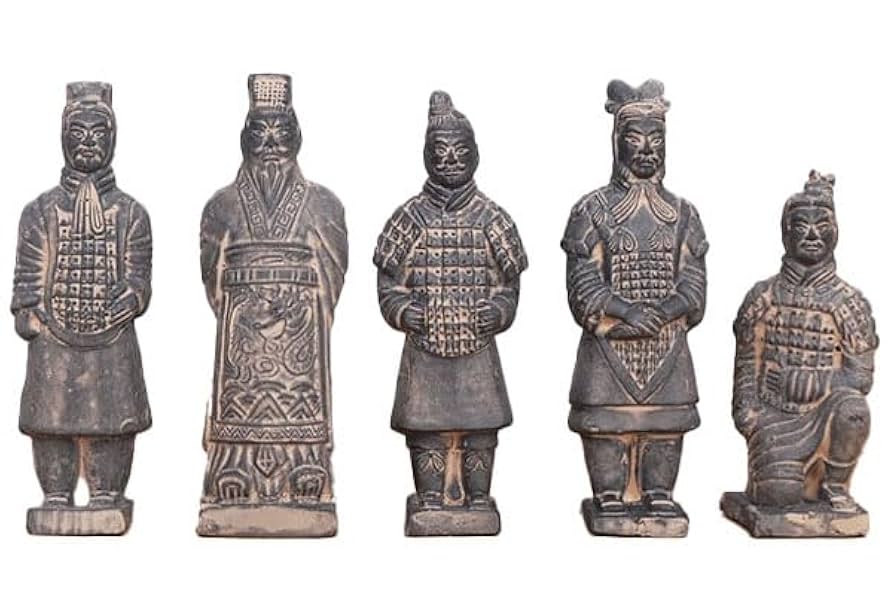 テラコッタ 発掘 置物 土器 Amazon.co.jp: WOKCHUERY 考古学発掘彫像、テラコッタの兵士像